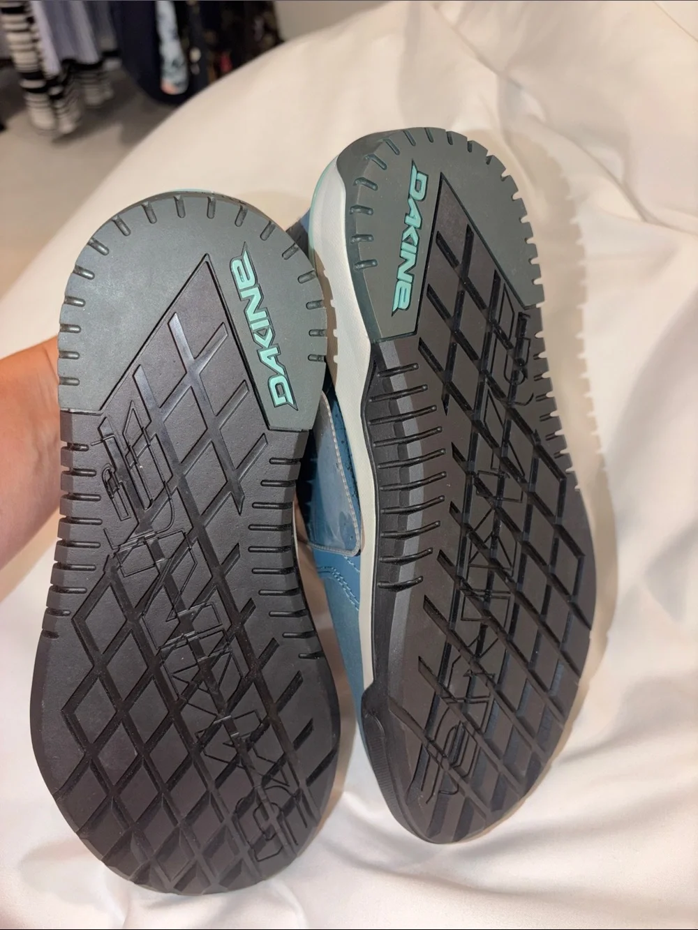 Dakine Teal and Black Men's Athletic Sneaker